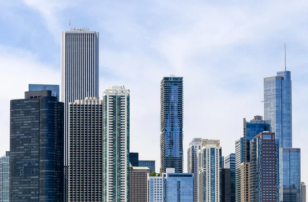 Skyline y cielo — Foto de Stock