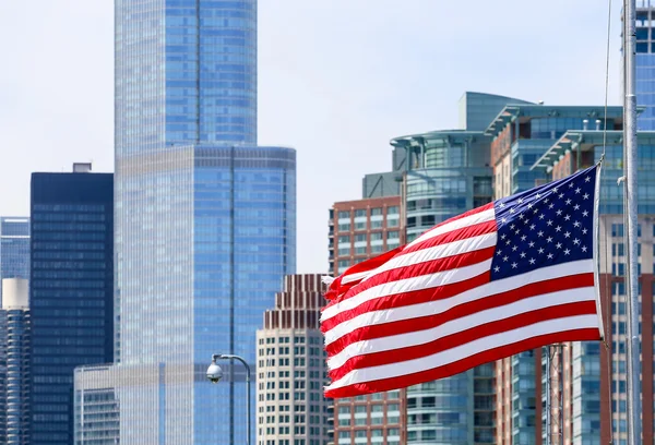 Stars - Stripes - Skyscrapers — Stock Photo, Image