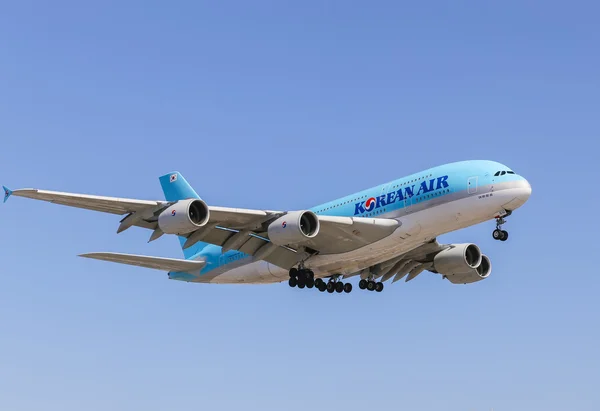 Koreanen luftar A380 — Stockfoto