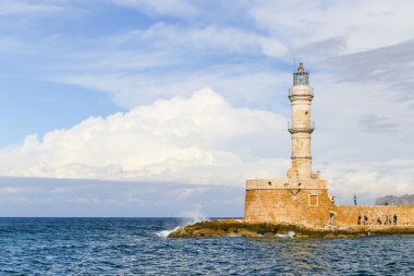 Girit Chania deniz feneri