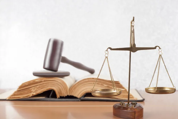 Hamer, justitie, recht, objecten — Stockfoto