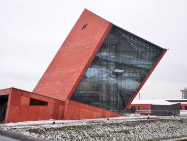 Gdansk 'ta 2. Dünya Savaşı Müzesi. Polonya