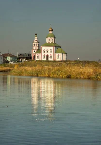 Kościół Eliasza Suzdalu Obwód Władimira Rosja — Zdjęcie stockowe