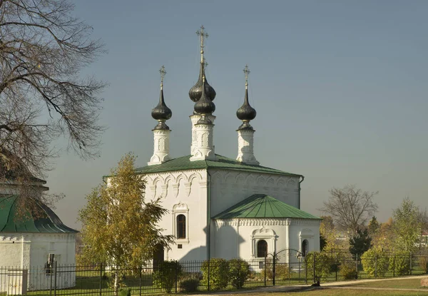 Virágvasárnap Belépő Jeruzsálem Templom Suzdalban Vlagyimir Oblast Oroszország — Stock Fotó