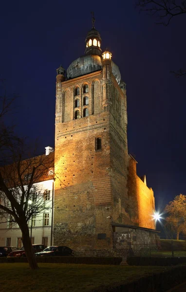 Belfry Catedral Virgem Maria Rebanho Polónia — Fotografia de Stock