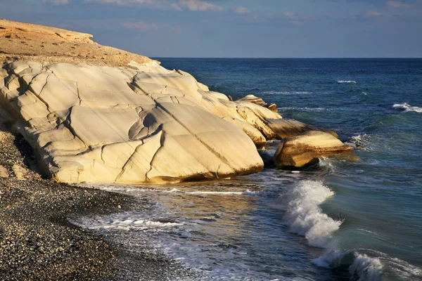 Pietrele Albe Lângă Limassol Cipru — Fotografie, imagine de stoc