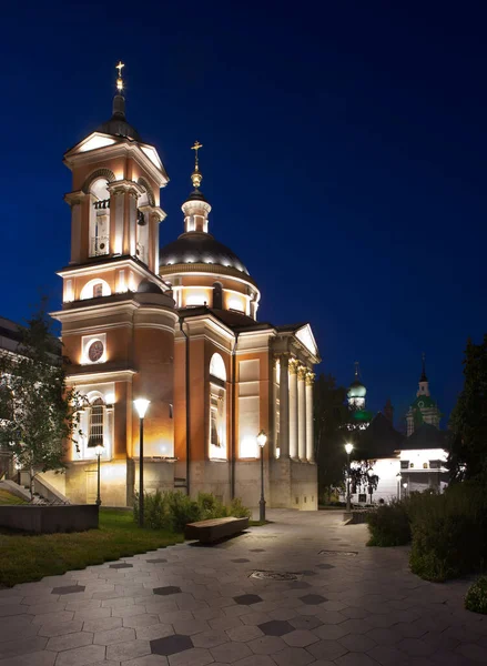 Kerk Van Grote Martelaar Barbara Zaryadye Moskou Rusland — Stockfoto
