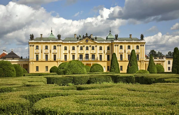 Branicki Palast Und Park Bialystok Polen — Stockfoto