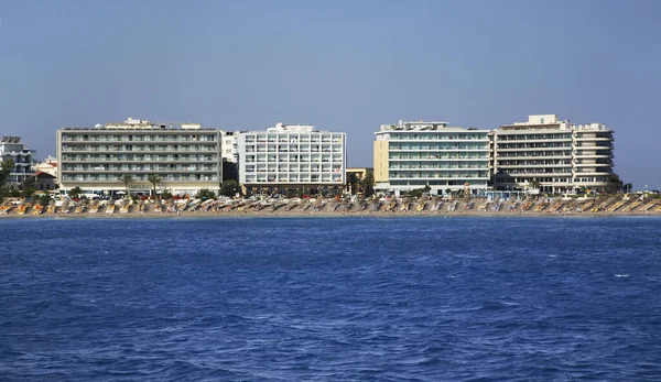 Uitzicht Rhodos Stad Rhodos Eiland Griekenland — Stockfoto