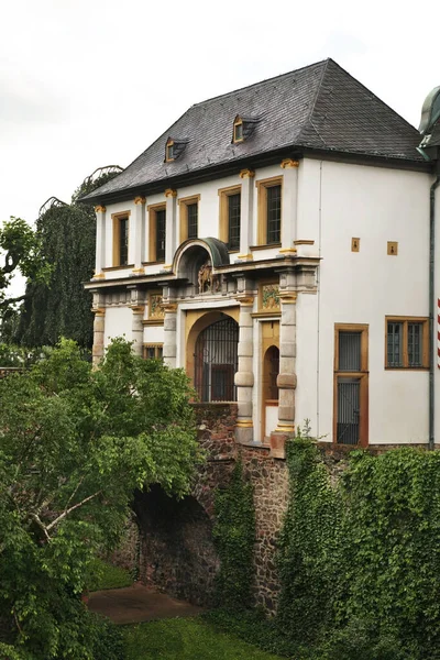 Altes Schlossat Stary Zamek Hochst Powiat Frankfurt Nad Menem Niemcy — Zdjęcie stockowe