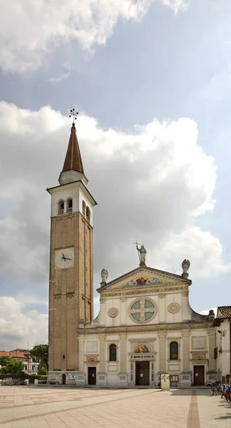 Igreja Santa Maria Assunta Mogliano Veneto Itália — Fotografia de Stock