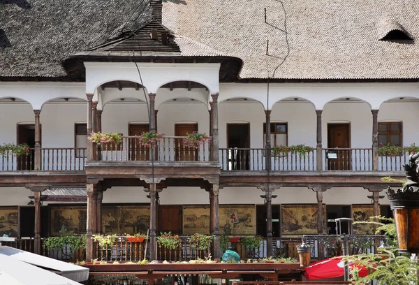 Histórico Manuc Inn Bucarest Rumanía — Foto de Stock
