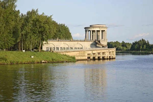 Canal Moscovo Canal Moskva Volga Perto Dubna Oblast Moscovo Rússia — Fotografia de Stock