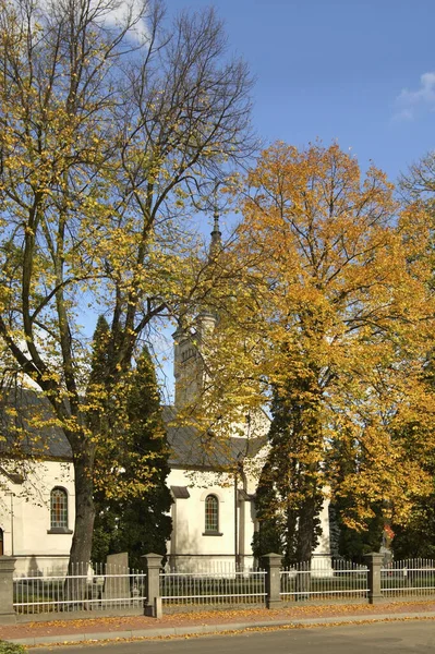 Iglesia Madre Dios Rozancowa Slawatycze Polonia — Foto de Stock