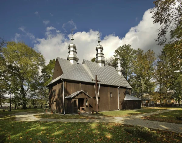 Kyrkan Petrus Och Paulus Tidigare Grekisk Katolska Kyrkan Hanna Polen — Stockfoto