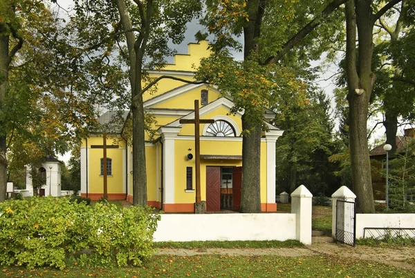 Igreja São João Batista Uhrusk Polónia — Fotografia de Stock