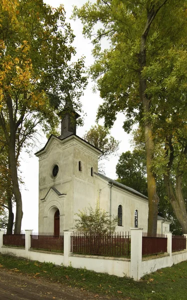 Церковь Успения Пресвятой Богородицы Ухруске Польша — стоковое фото