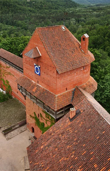 Castillo Turaida Cerca Sigulda Letonia — Foto de Stock