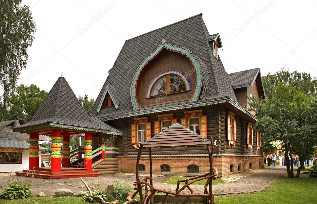 Berendey House in Pereslavl-Zalessky. Yaroslavl Oblast. Russia