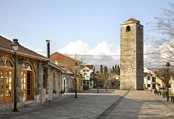 Osmanská Věž Podgorice Černá — Stock fotografie