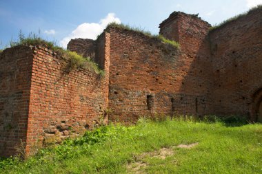 Torun 'daki Dybowski Kalesi. Polonya