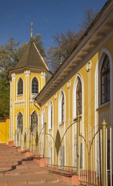 Sergius Kilisesi - Bryansk 'taki piskoposluk binasında Radonezh' li Aziz Sergius Kilisesi. Rusya