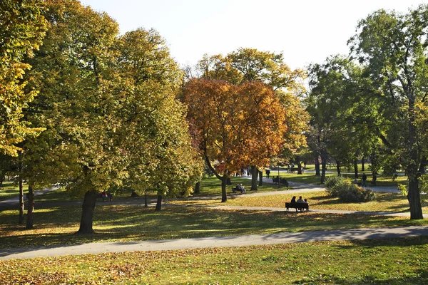 Parque Kalemegdan Belgrado Sérvia — Fotografia de Stock