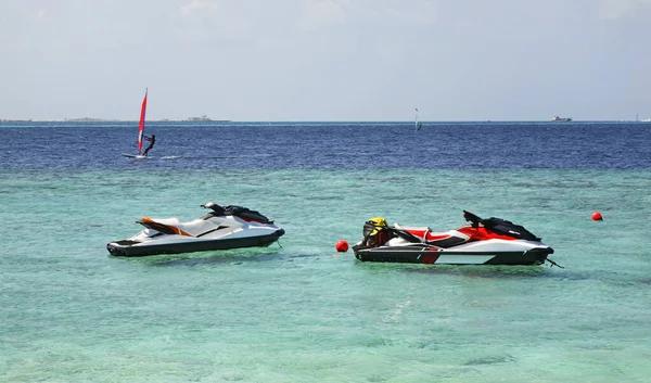 Mar Laccadive Villingili República Las Maldivas — Foto de Stock