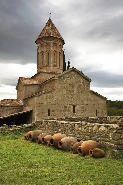 Khvtaeba Church Ikalto Iqalto Monastery Kakheti Georgia — Stock Photo, Image