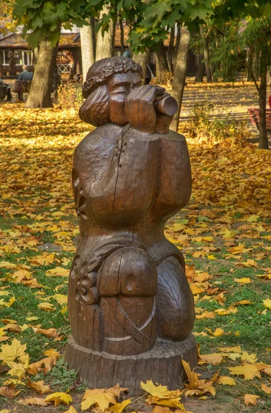 Obiekt Artystyczny Parku Nazwany Imieniem Aleksieja Konstantinowicza Tołstoja Briańsku Rosja — Zdjęcie stockowe