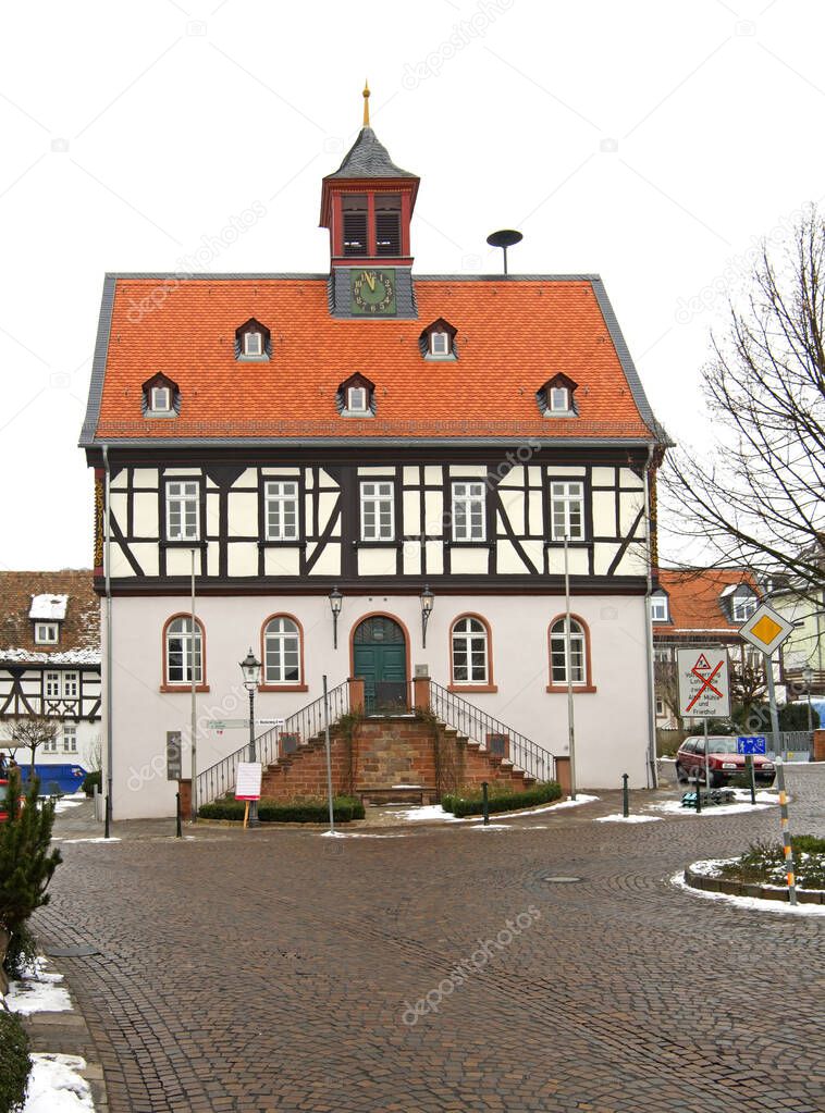 Old townhouse in Bad Vilbel. Germany
