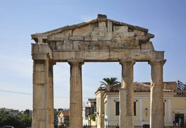 Atina 'daki Roman Agora. Yunanistan