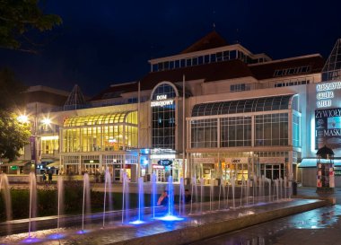 Sopot 'taki Plac Zdrojowy' deki yazlık ev. Polonya