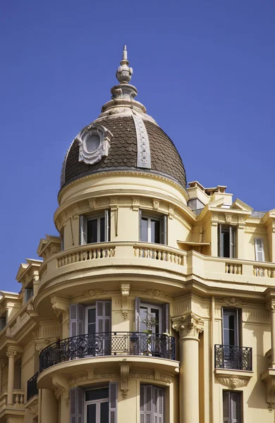 Fragmento Edificio Niza Francia — Foto de Stock