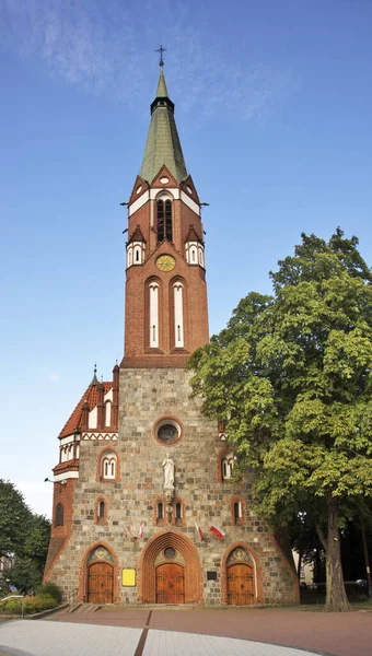 Église Garnison Saint Georges Sopot Pologne — Photo