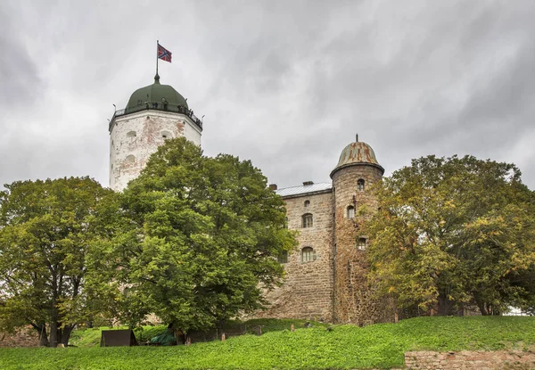 Vista Castelo Vyborg Rússia — Fotografia de Stock