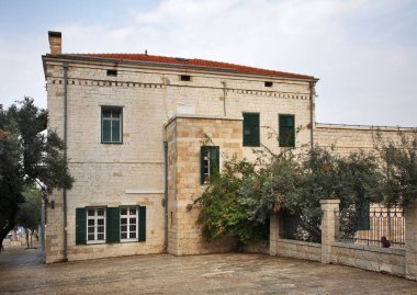 Hayfa 'daki Alman mahallesinde. İsrail