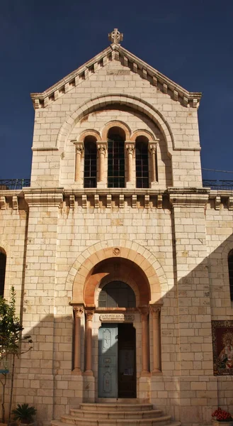 Церковь Спазма Божией Матери Иерусалиме Израиль — стоковое фото