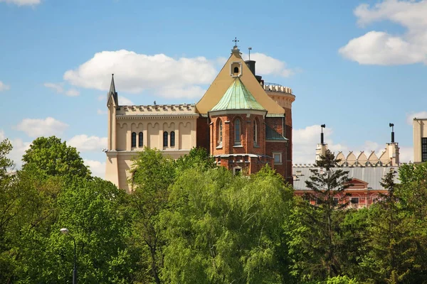 Vista Castelo Lublin Polónia — Fotografia de Stock