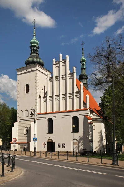Kościół Przemienienia Pańskiego Lublinie Polska — Zdjęcie stockowe