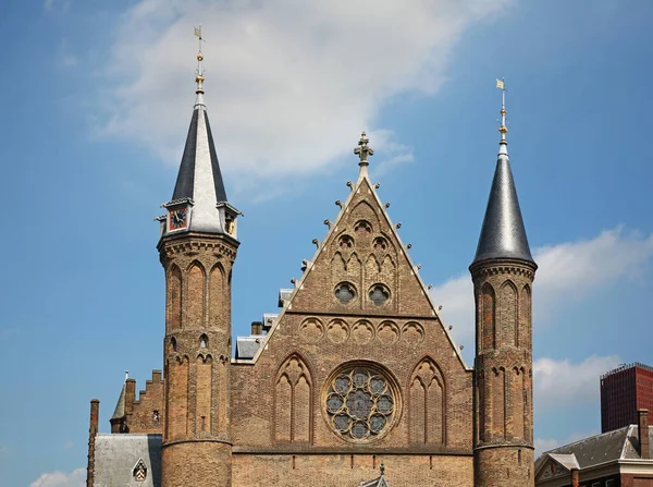 Ridderzaal Binnenhofu Haag Den Haag Jižní Holandsko Nizozemsko — Stock fotografie