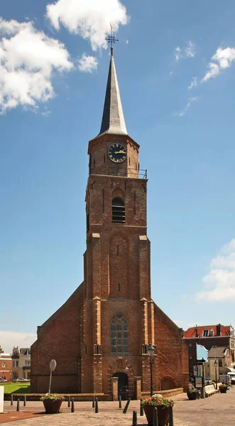 Igreja Oude Kerk Nos Distritos Scheveningen Haia Den Haag Holanda — Fotografia de Stock