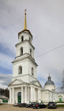 Tuma 'daki Kutsal Üçleme Kilisesi. Ryazan oblast. Rusya