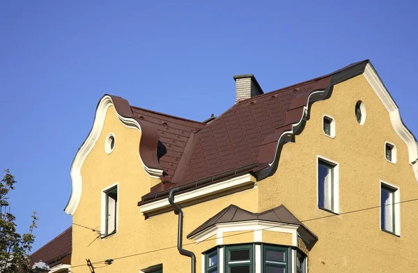 Фрагмент Здания Инсбруке Тироль Австрия — стоковое фото