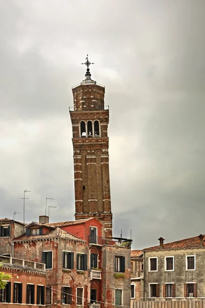 Santo Stefano Церковь Стефана Венеции Регион Венето Италия — стоковое фото