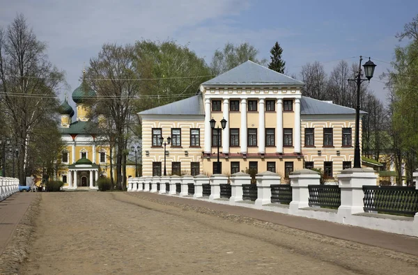 Transfiguratie Kathedraal Gebouw Van Vertegenwoordigingen Van Stad Uglich Yaroslavl Oblast — Stockfoto