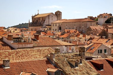Dubrovnik manzarası. Hırvatistan