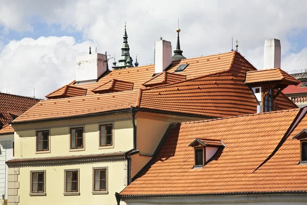 小城的建筑碎片 马拉斯特兰 布拉格 捷克共和国 — 图库照片