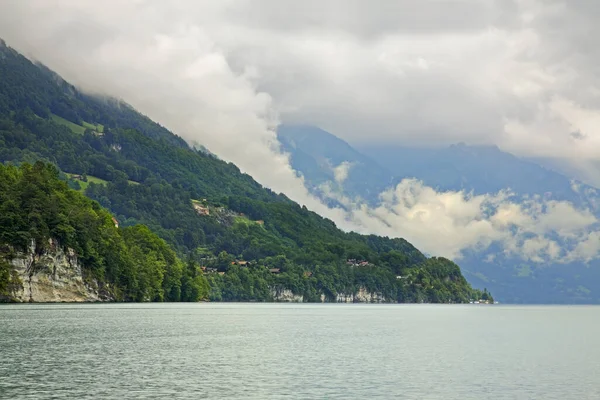 Озеро Бриенц Интерлакене Швейцария — стоковое фото