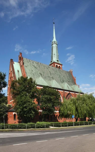 Igreja Wojciech Bugenhagenkirche Szczecin Polónia — Fotografia de Stock